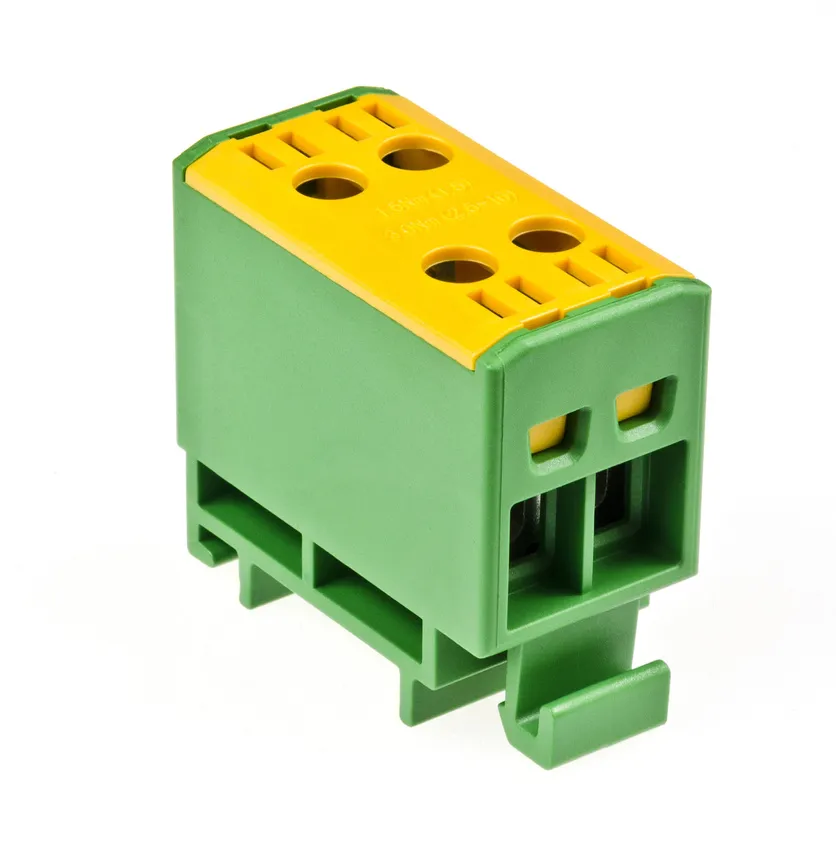 EINZELSTROMVERBINDER ZGX 2x16 MM2 GELB-GRÜN (Al/Cu)