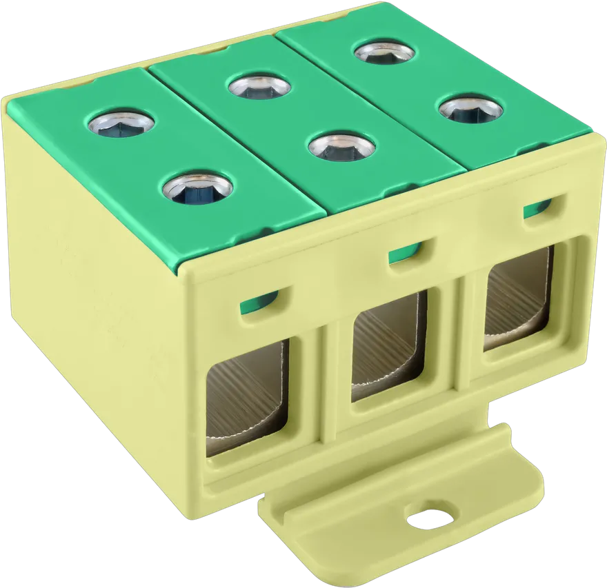 EINZELSTROMVERBINDER ZGX 3x50 MM2 GELB-GRÜN (Al/Cu)