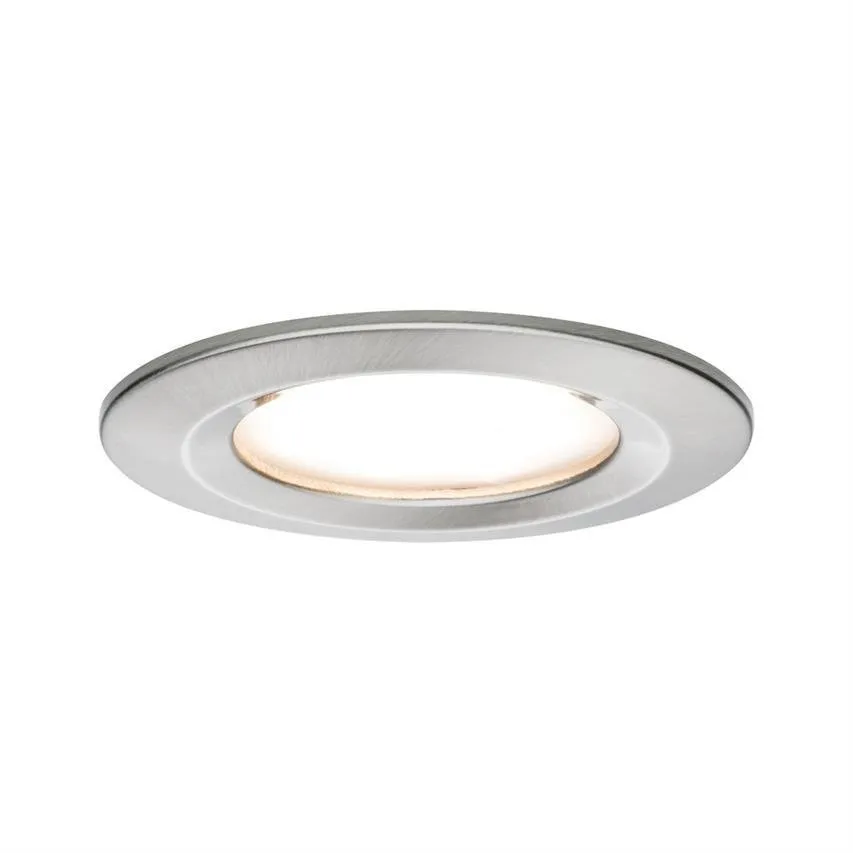 Einbauleuchte LED Premium EBL Coin Slim 6,8W 2700K 415lm IP44 Aluminium
