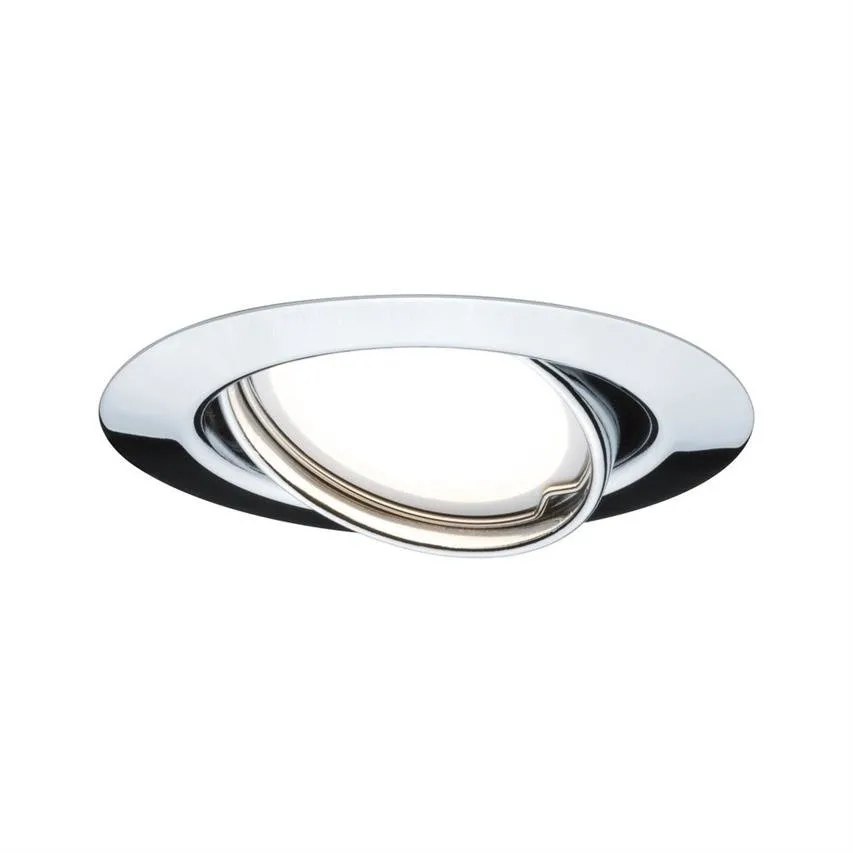 Einbauleuchte schwenkbar LED EBL GU10 4,5W Chrom