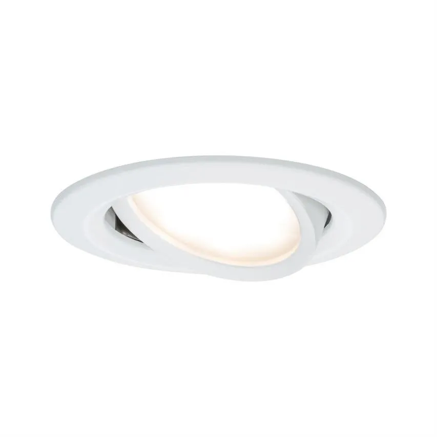 Einbauleuchte schwenkbar LED Premium EBL Coin Slim 6,8W 2700K 415lm weiß