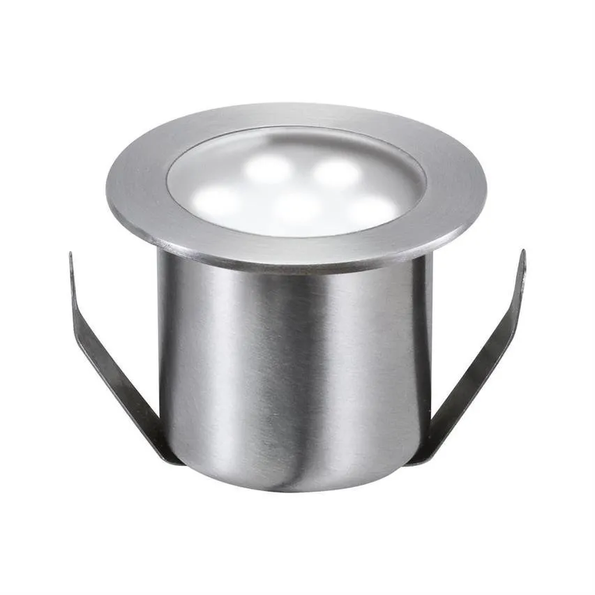 Einbauleuchten-Basisset rund mit Netzteil Mini Boden IP44 4x0,6W 7000K