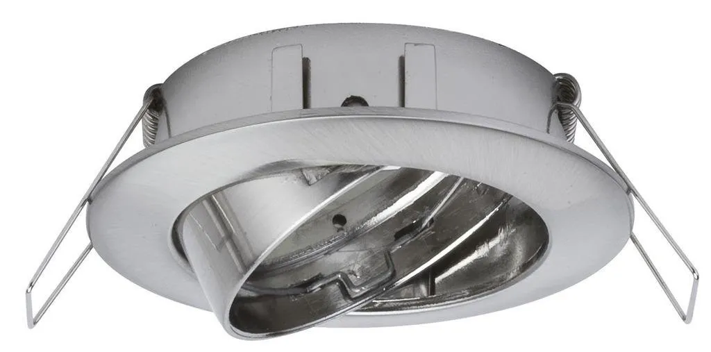 Einbauleuchten-Set Decken schwenkbar 2Easy Premium Eisen gebürstet IP23