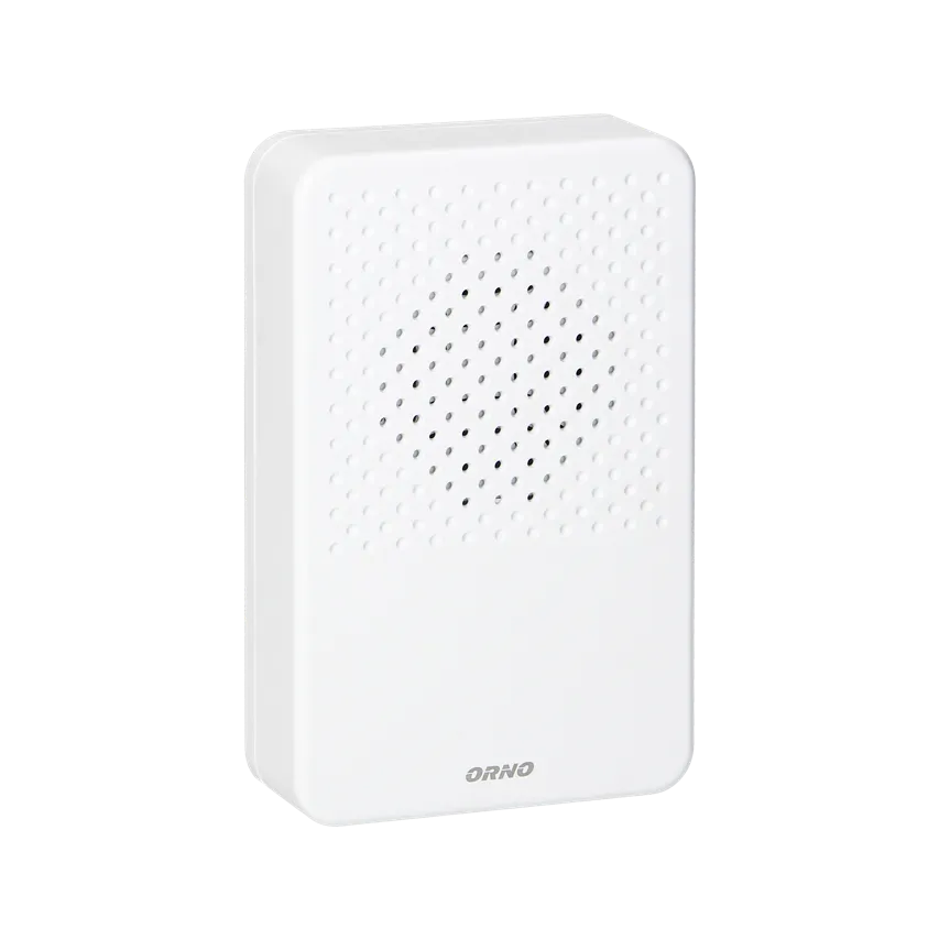 Elektronische Klingel LARK MAXI AC Einzelton, 230V, schneeweiß