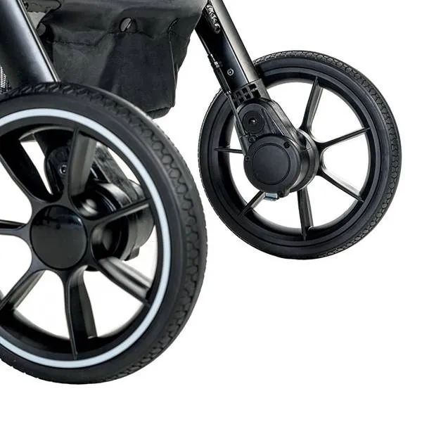 Espiro Sonic Gel Kinderwagen 2023 Natur Türkis