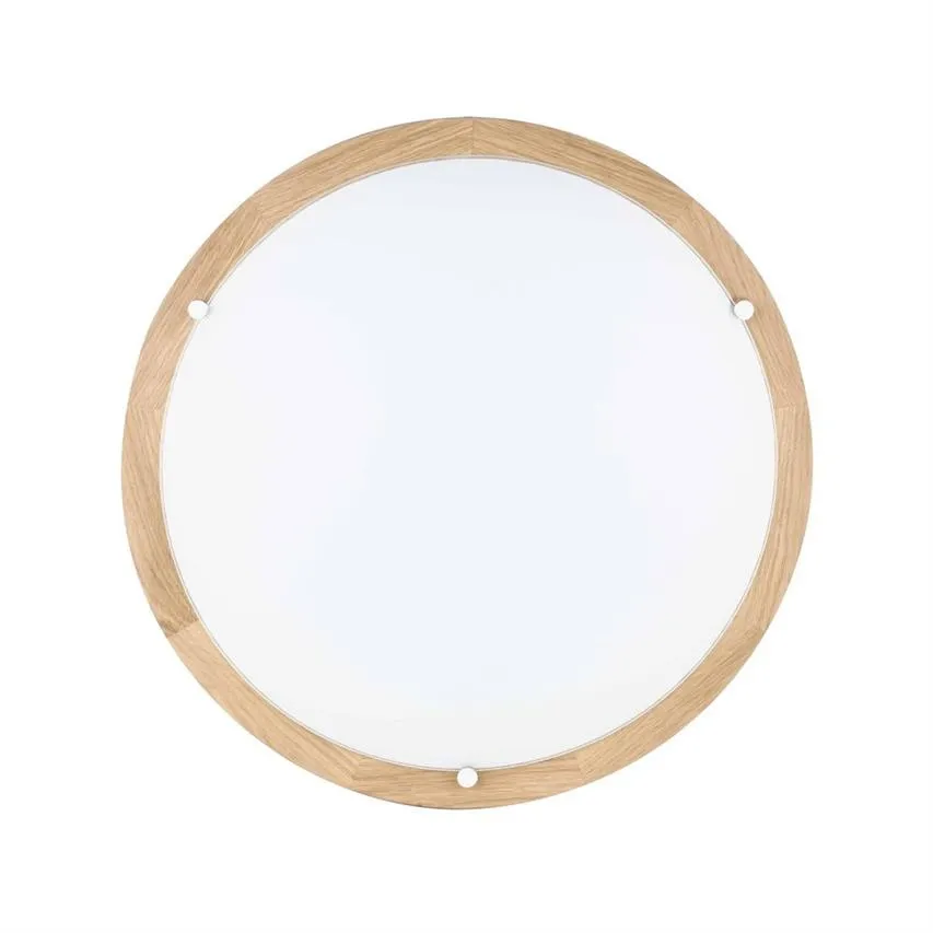 Frida Deckenleuchte 3xE27 Max.40W Eiche Geölt/Weiss Spot Light 4754474