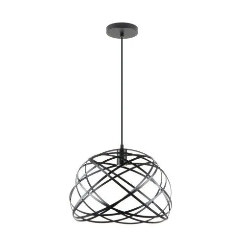 GORE Hängeleuchte Schwarz 1x E27 max 40W A8091 Zuma Line