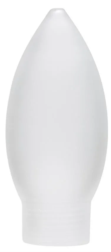 Glas in Kerzenform 38mm Satin