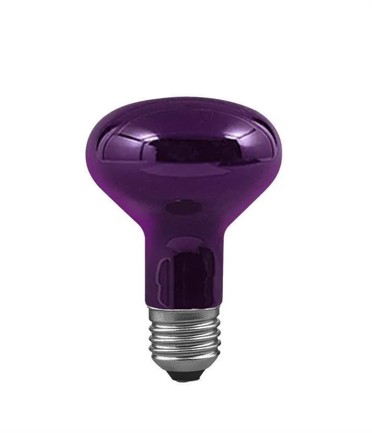 Glühbirne Reflektor R80 E27 75W Schwarzlicht