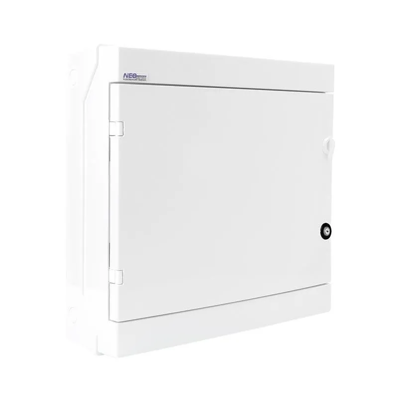 Hermetischer Verteilerkasten 2x18 RH-36/2 ZB, Klemmleisten, TH35 Träger, IK07, 1000V DC, IP65