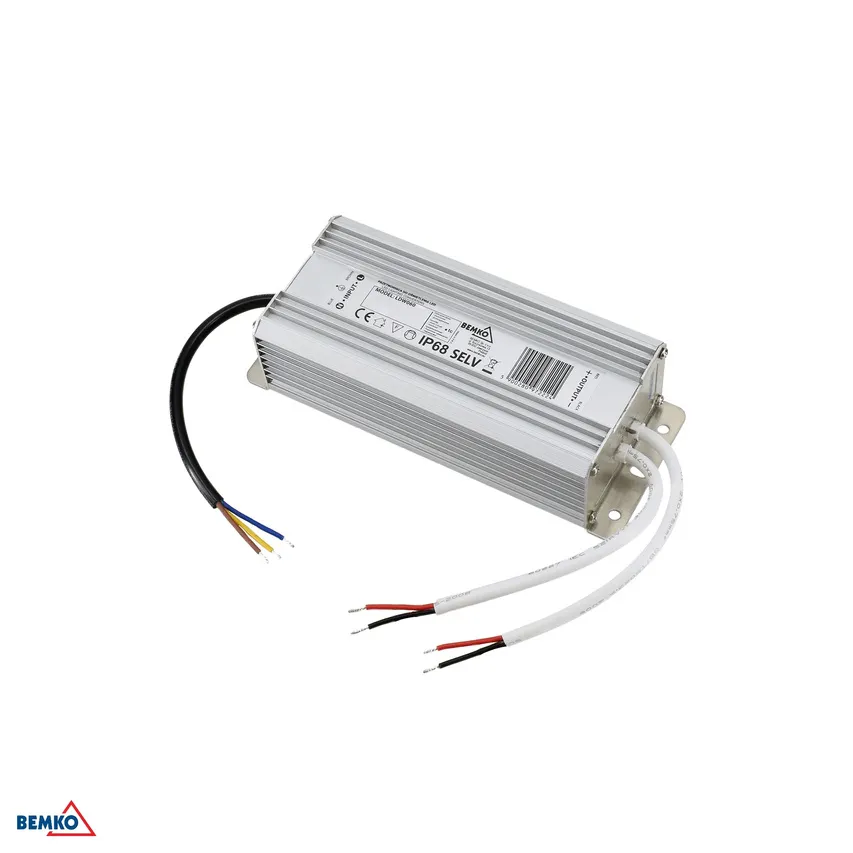 Hermetisches elektronisches LED-Netzteil IP68 24V 60W Bemko
