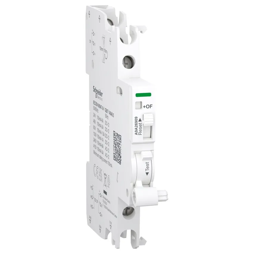 Hilfskontakt + Hilfs-/Meldekontakt Acti9 iOF+iOF/iSD, 2 Wechsler (2 Wechsler) Schneider Electric A9A26909