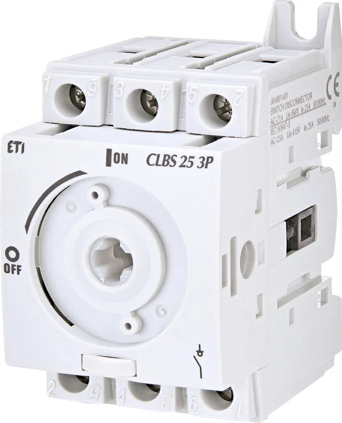Isolierlasttrennschalter CLBS 3P 25A 004661401 ETI