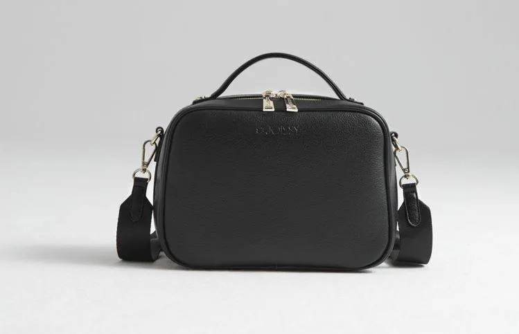 Joissy Vera Crossbody Kinderwagentasche für Mama Black