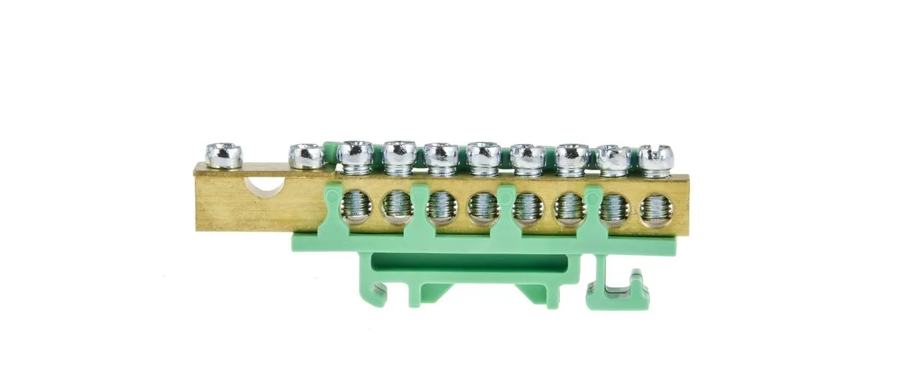 KLEMMLEISTE 8X16 MM2, 1X35 MM2 - GRÜN