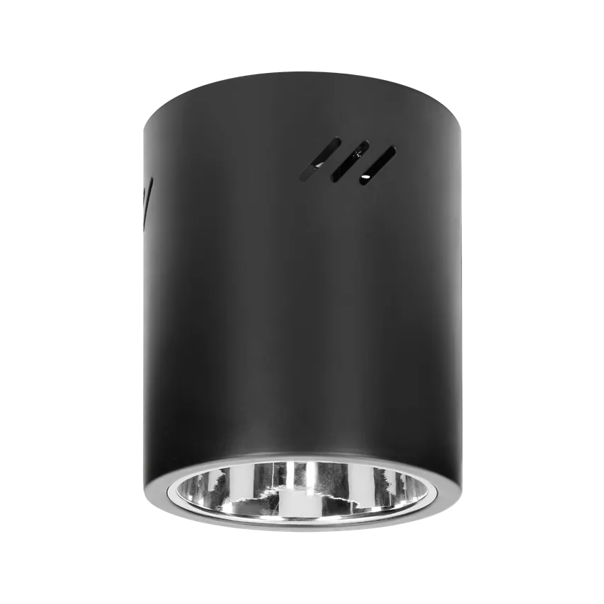 KORIN 16, Downlight-Leuchte, 60W, E27, Stahl, schwarz