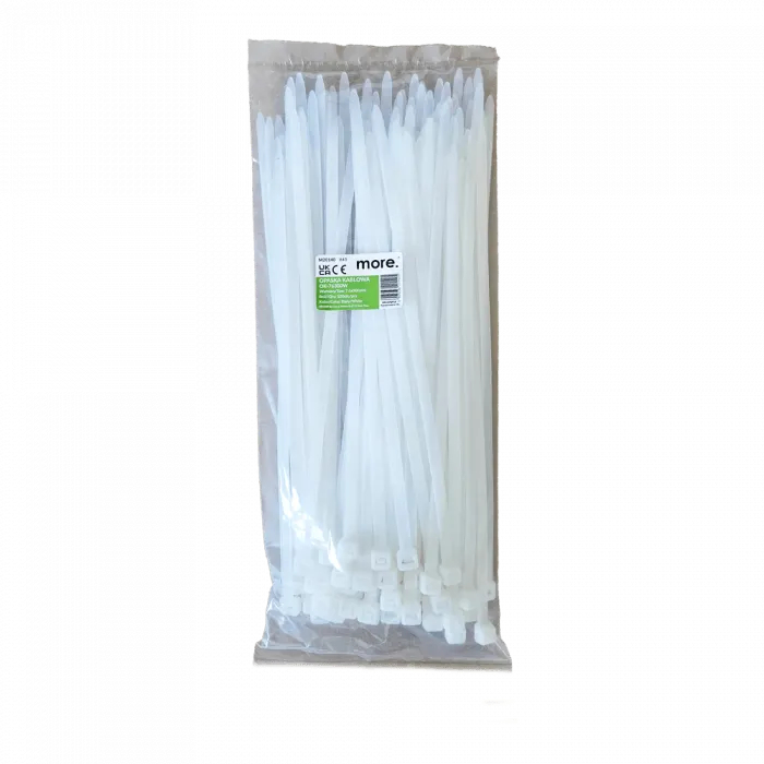 Kabelbinder OK-76300W 7,6x300mm WEISS /50Stk./ M20140 Eco Light