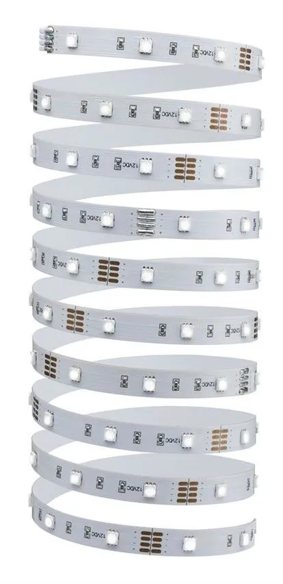 Komplettset mit Stripe LED 3m BlackLight LED 21,6W Weiß + Speiseleitung 22VA