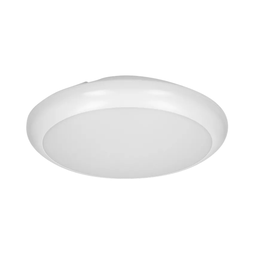 LAPIS LED 12W, Flächenleuchte, 800lm, IP65, 4000K, IK10, milchiges Polycarbonat, weiß