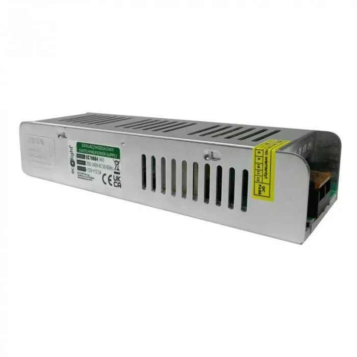 LED-Netzteil 150W 12V 12,5A IP20 SLIM 200x60x40