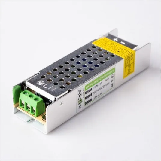 LED-Netzteil 36W 12V 3A IP20 SLIM 100x30x21