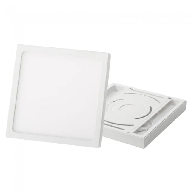 LED-Oberflächenpanel - quadratisch - neutrale Farbe - 24W