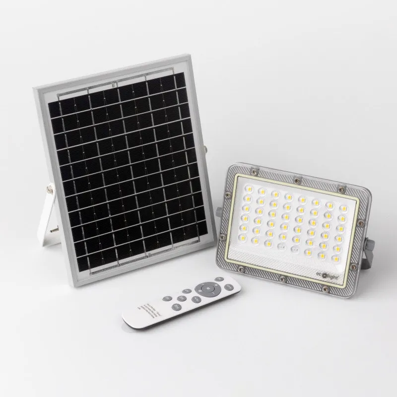 LED-Solar-Flutlicht 50W 4000K neutral IP65 ECO LIGHT