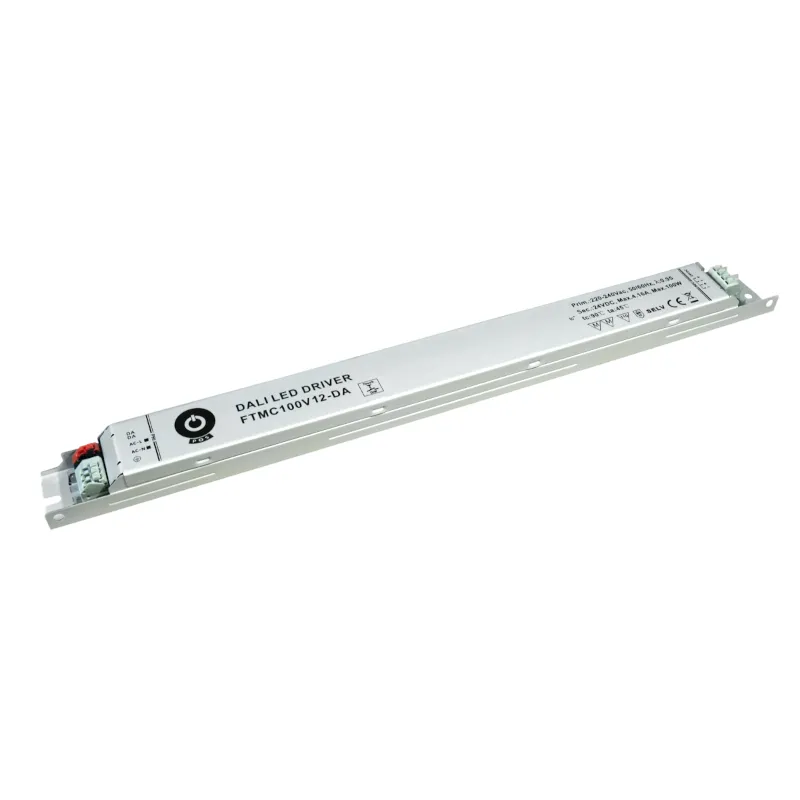 LED-Stromversorgung 12V/8.33A 100W DALI slim MC