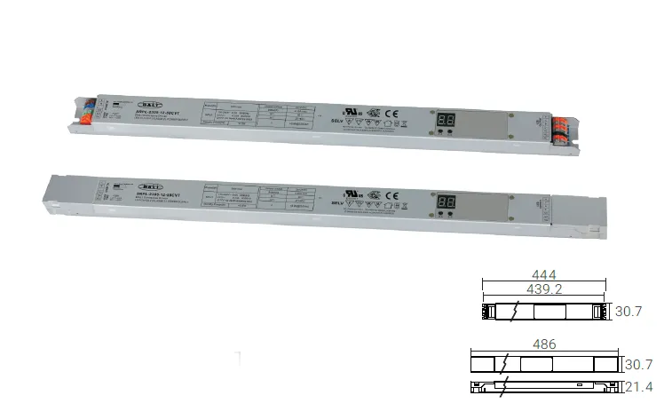 LED-Stromversorgung 24V 75W DALI CCT DT8 slim