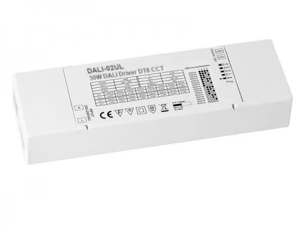 LED-Stromversorgung 250mA-1A 30W DALI CCT DT8