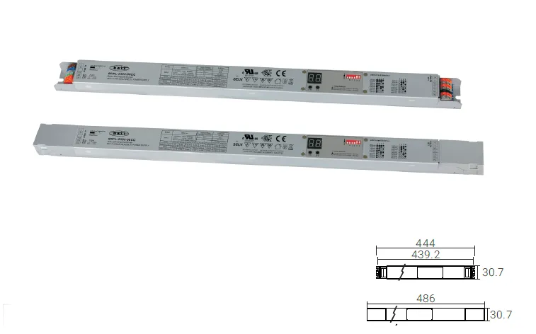 LED-Stromversorgung slim 72W CC 1.5A DALI/PUSH