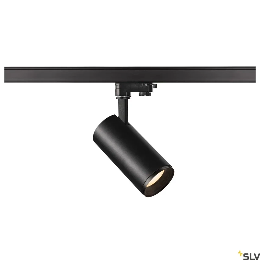 Lampe mit 3-Phasen-System, NUMINOS PHASE M, schwarz/schwarz 3000 K 60° 1004180 Spotline