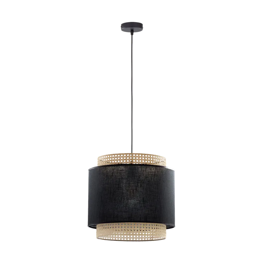 Lana 380 1P E27, Pendelleuchte, max. 60W, schwarz