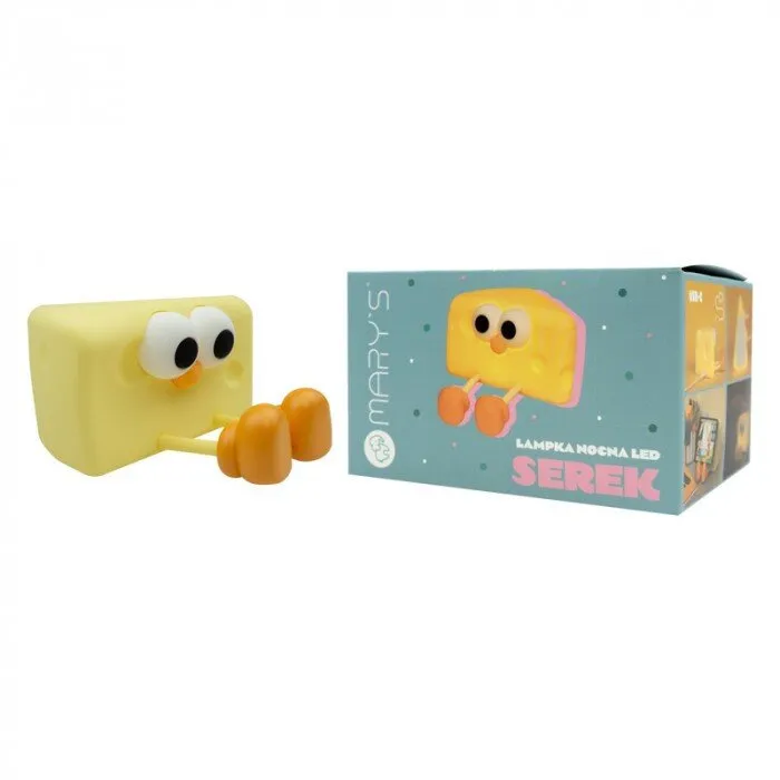 MARY'S LED Cheese Nachttischlampe 1W gelb MW20544 Eco Light