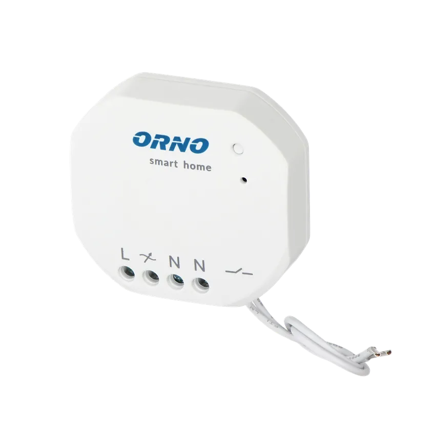 MINI Unterputz-EIN/AUS-Relais mit Funksteuerung, mit Funkempfänger, ORNO Smart Home