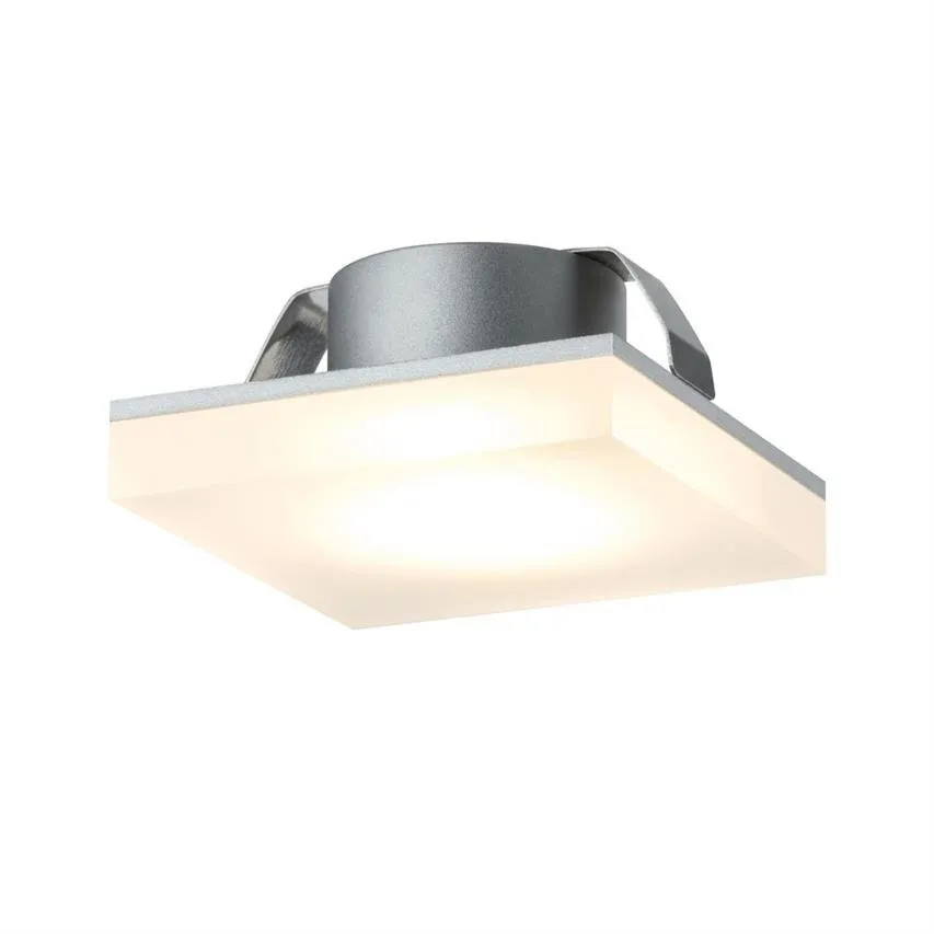 Möbel Aufbauleuchte Einbaustrahler Fleecy LED quadratisch 3x1,3W 2700K Satin
