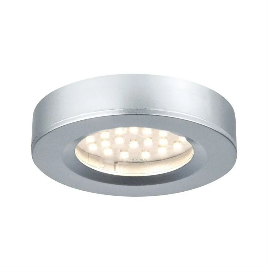 Möbel Aufbauleuchte Rund Platy LED 3x2W 3000K Chrom