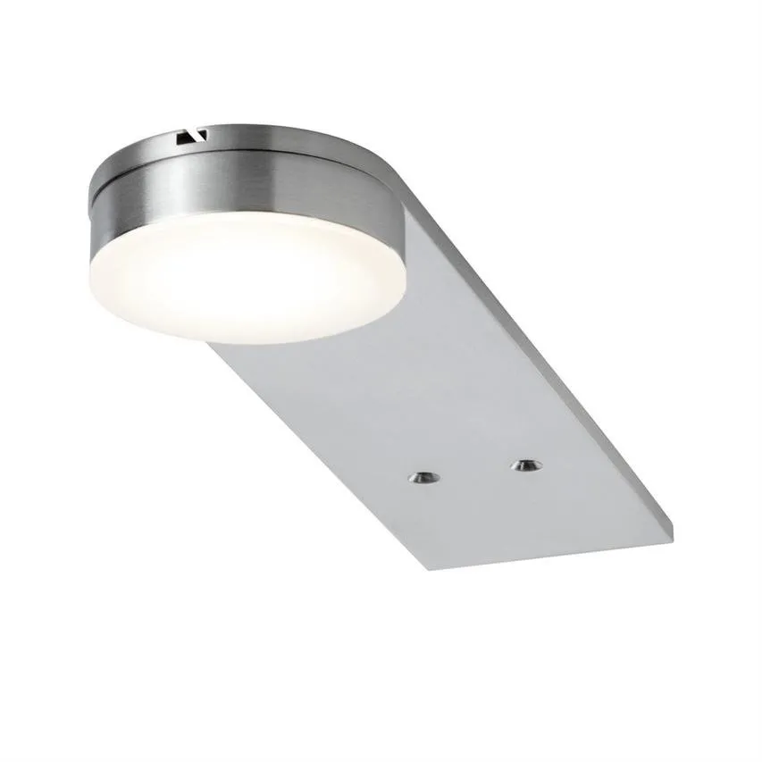 Möbel Aufbauleuchte Rund Setup LED 3x3,2W 2700K 250lm Eisen gebürstet