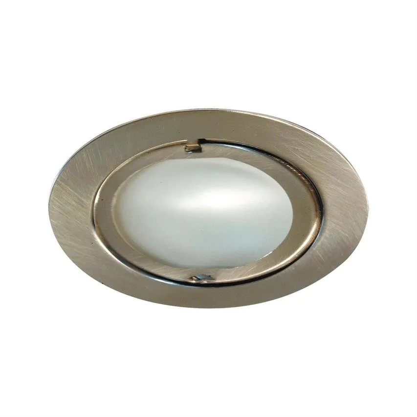 Möbeleinbauleuchte KLIPP-KLAPP G4 stal Satin