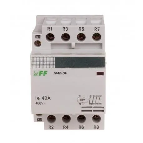Modulares Schütz 40A 4xNC 230V AC ST40-04 F&F