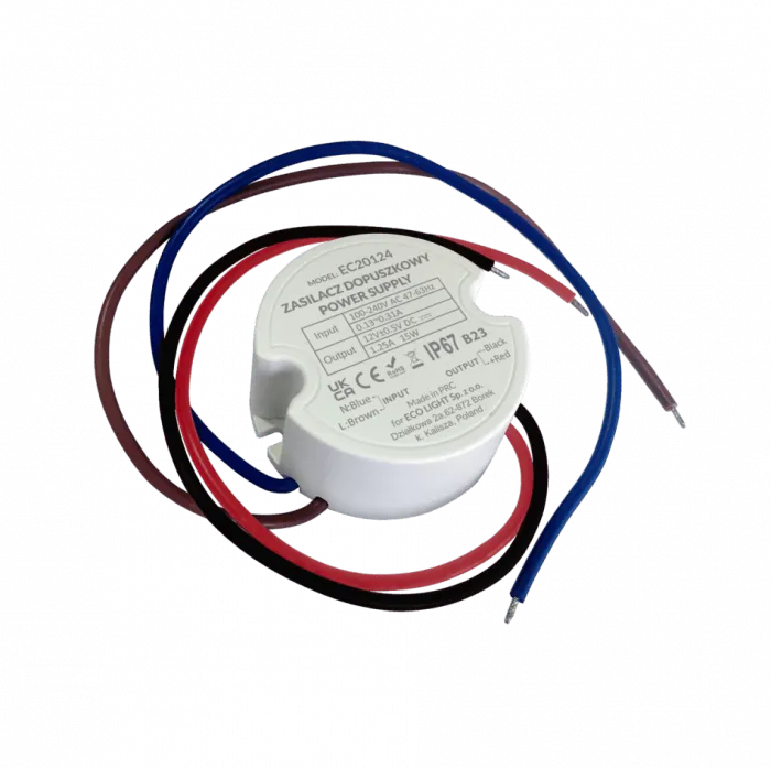 Netzgerät für Box fi60 2,08A 25W 12V IP67 50x50x22