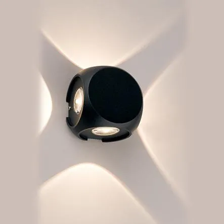 PATRAS LED-Wandleuchte schwarz Nowodvorski 9115