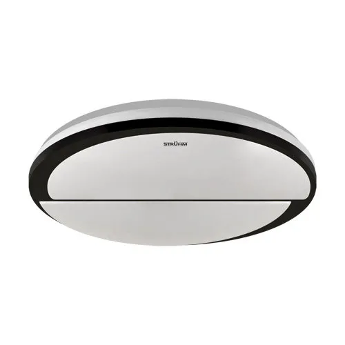POLAR LED C 48W kreisförmig plafond warm/neutral/kalt 5280lm schwarz IP44 Struhm 04078