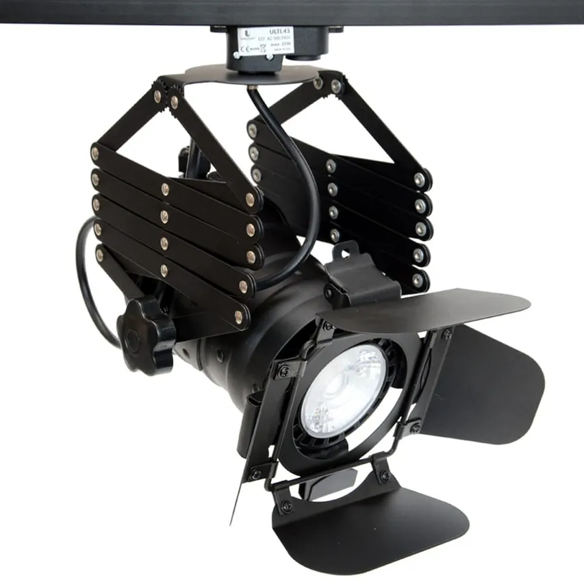 RETRO STUDIO SCHIENENLEUCHTE E27 1-PHASE SCHWARZ