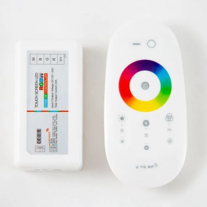 RGBW-Touchscreen-Steuerung 24A 288W RF