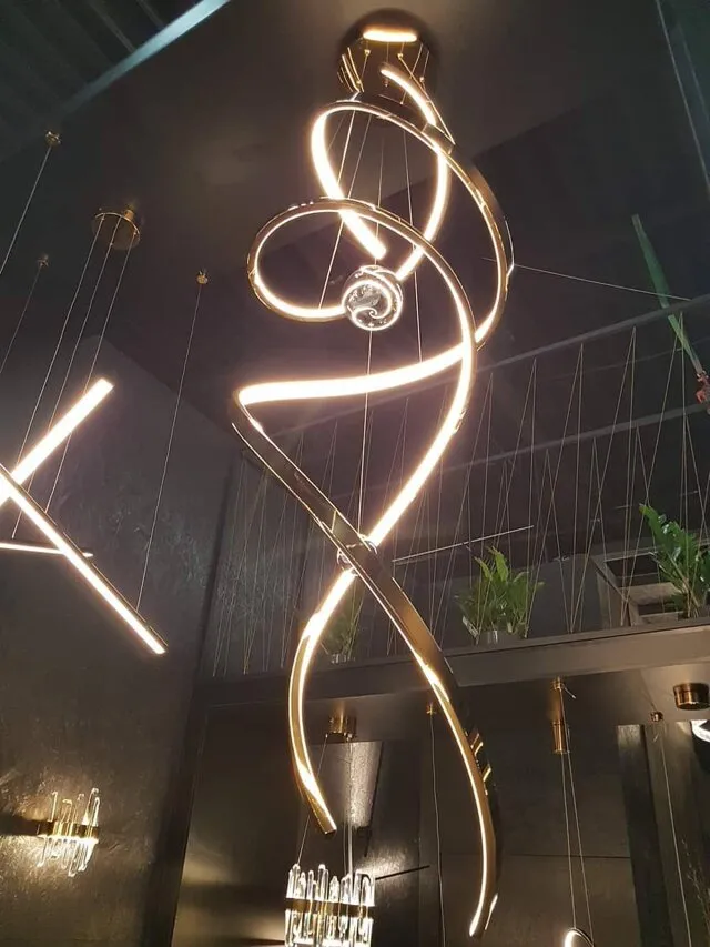 RITZ HÄNGLICHE LAMPE Roségold