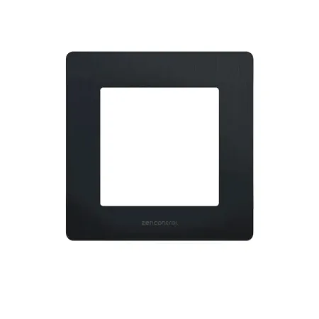 Rahmen für DALI-2 Tasterfeld schwarzer Stahl