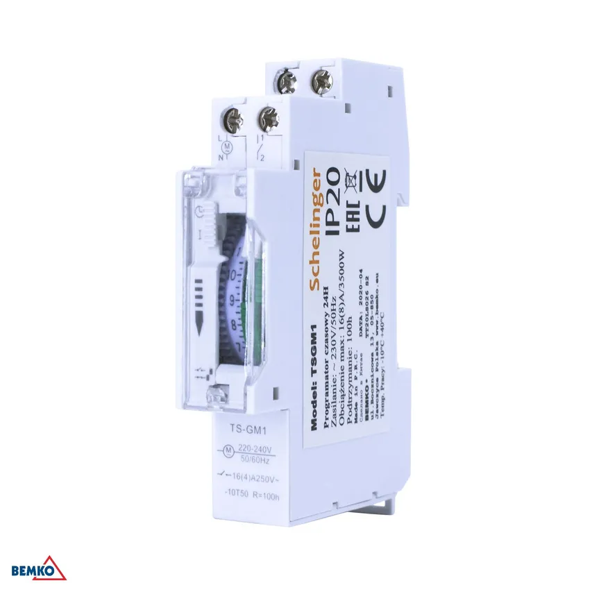 SCHELINGER mechanische Zeitschaltuhr 24H