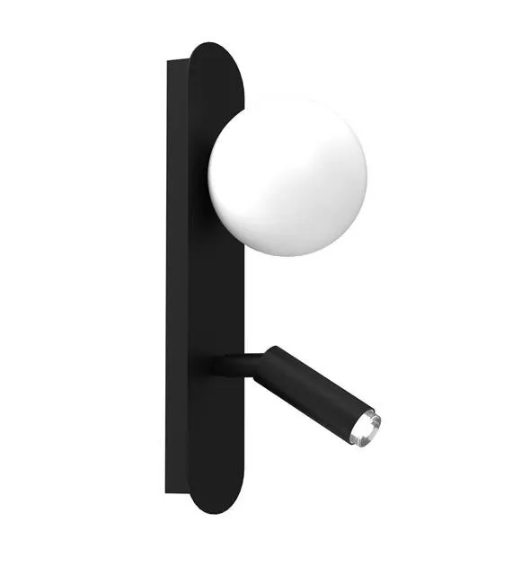 SIRIO Wandleuchte 2xG9 schwarz/weiß MLP8404