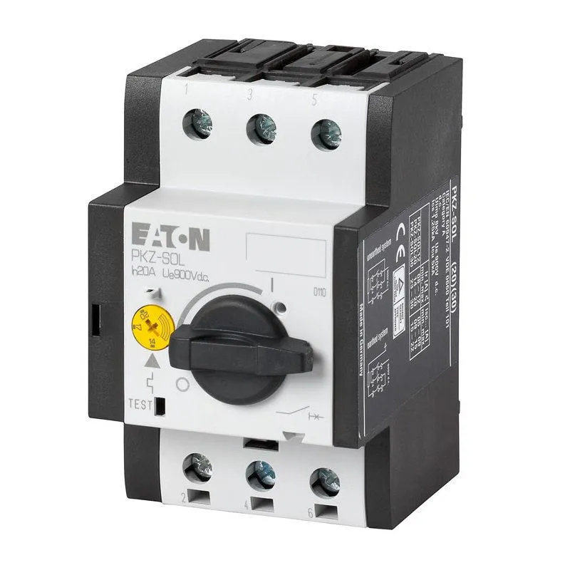 Schalter für Fotovoltaikanlagen 2P 30A DC PKZ-SOL30 120939 Eaton